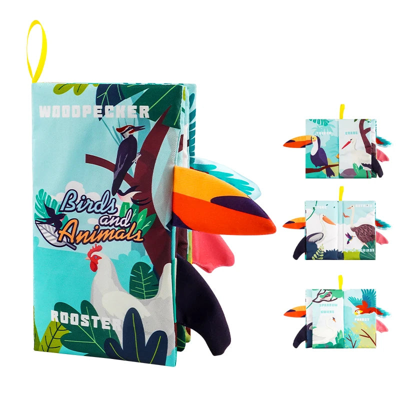 Livros para bebê de tecido