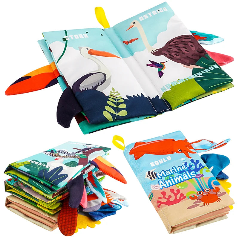Livros para bebê de tecido