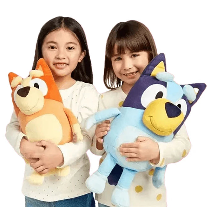 Pelúcia do bluey e bingo