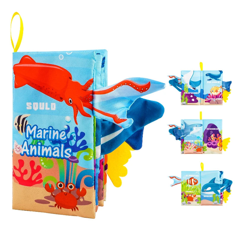 Livros para bebê de tecido